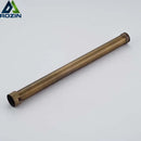 Industrial antique brass shower faucet extension tube bathroom accessory by Decorbites