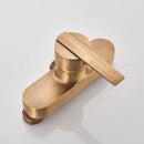 GobekUsa Antique Brass Shower Set with Handshower, Rainfall Tap Crane