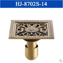 GobekUsa Antique Brass Square Shower Floor Drain Strainer Grate - HJ-8702S