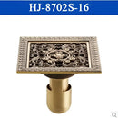 GobekUsa Antique Brass Square Shower Floor Drain Strainer Grate - HJ-8702S