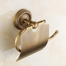 GobekUsa Antique Brass Toilet Paper Holder Wall Mount Bathroom Accessories