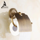 GobekUsa Antique Brass Toilet Paper Holder Wall Mount Bathroom Accessories