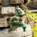 GobekUsa Antique Brass Wall Mount Garden Faucet for Kindergarden, Animal Design