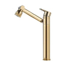 GobekUsa Antique Bronze Bathroom Sink Faucet Hot Cold Water Mixer Deck Mounted