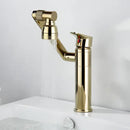 GobekUsa Antique Bronze Bathroom Sink Faucet Hot Cold Water Mixer Deck Mounted