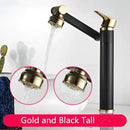 GobekUsa Antique Bronze Bathroom Sink Faucet Hot Cold Water Mixer Deck Mounted