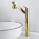 GobekUsa Antique Bronze Bathroom Sink Faucet Hot Cold Water Mixer Deck Mounted