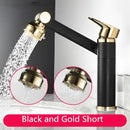 GobekUsa Antique Bronze Bathroom Sink Faucet Hot Cold Water Mixer Deck Mounted