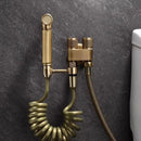 GobekUsa Antique Bronze Bidet Sprayer Set with High Pressure Gun