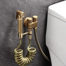 GobekUsa Antique Bronze Bidet Sprayer Set with High Pressure Gun