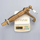 GobekUsa Antique Bronze Brass Basin Faucet - Luxury Europe Style Mixer Tap