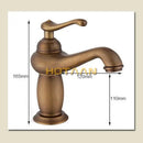 GobekUsa Antique Bronze Brass Basin Faucet Mixer Luxury Europe Style Tap