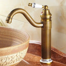 GobekUsa Antique Bronze Finish Bathroom Sink Faucet - Basin Tap YT-5050