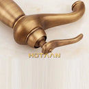 GobekUsa Antique Bronze Tall Basin Faucet - Luxury Europe Style Solid Copper Mixer