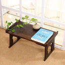 GobekUsa Antique Chinese Style Solid Wood Foldable Table for Hanfu Shoots & Tea Cooking