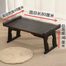 GobekUsa Antique Chinese Style Solid Wood Foldable Table for Hanfu Shoots & Tea Cooking