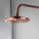 GobekUsa Antique Copper 3-Function Shower Set with Rainfall Head and Hand Shower