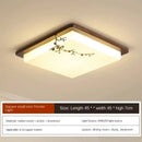 GobekUsa Antique Copper LED Ceiling Light - Traditional Chinese Art Painting Surface Lamp