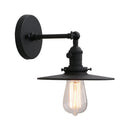 GobekUsa Antique Finish 1-Light Industrial Wall Sconce with 7.87" Canopy and ON/Off Button