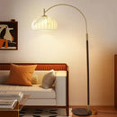 GobekUsa Antique Fishing Floor Lamp for Living Room Bedroom Study