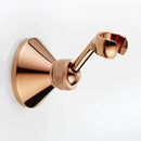 Antique brass & black handheld shower head bathroom set by Decorbites