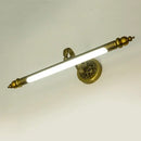 Antique golden ornate led mirror lamp bedroom bronze vanity light by Decorbites