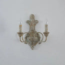 GobekUsa Antique Iron Double Headed Wall Lamp | Retro Bedroom Bedside Corridor Living Room