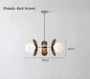 GobekUsa Antique Style Chandelier for Restaurant, Living Room, Bedroom - Warm & Minimalist