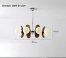 GobekUsa Antique Style Chandelier for Restaurant, Living Room, Bedroom - Warm & Minimalist