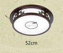 GobekUsa Antique Style Solid Wood Led Ceiling Light for Living Room Bedroom & Study