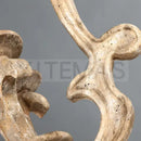 GobekUsa Antique Wood Chandelier | Retro Solid Wood Carving Lamp for Bedroom and Dining Room
