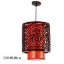 GobekUsa Antique Wood Pendant Lights for Dining Room, LED Living Room Decor Lighting Fixtures
