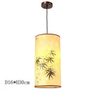 GobekUsa Antique Wood Pendant Lights for Dining Room, LED Living Room Decor Lighting Fixtures