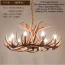 GobekUsa Antler Branch Ceiling Chandelier: Retro Industrial Style Lighting for Indoor Spaces