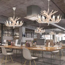 GobekUsa Antler Pendant Chandelier for Home Decor and Lighting, Industrial Style Deer Horn Fixture