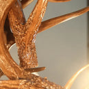 GobekUsa Antler Pendant Chandelier for Living Room Decor - 6 Arms Deer Horn Hanging Lamp
