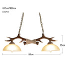 GobekUsa Antler Resin Chandelier: Nordic Pendant Light for Living/Dining Room, Bar, Cafe