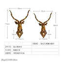 GobekUsa Antlers LED Wall Light: Modern Bedroom Deer Wall Sconce, Retro Living Room Luminaire