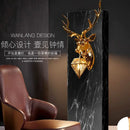 GobekUsa Antlers LED Wall Light: Modern Bedroom Deer Wall Sconce, Retro Living Room Luminaire
