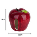 GobekUsa Apple Shape Ceramic Tissue Box - Coffee Table Desk Decoration