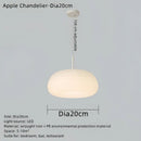 GobekUsa Apple Shape LED Ceiling Chandelier for Bedroom, Kitchen & Dining Room