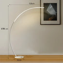 GobekUsa Arc Floor Lamp: RGB Indoor Lighting for Dining & Living Room Decor