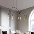 GobekUsa Arc Pendant Light Chandelier - LED Suspension Lamp for Kitchen Island