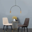 GobekUsa Arc Pendant Light Chandelier - LED Suspension Lamp for Kitchen Island