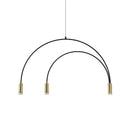 GobekUsa Arc Pendant Light Chandelier - LED Suspension Lamp for Kitchen Island