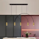 GobekUsa Arc Pendant Light Chandelier - LED Suspension Lamp for Kitchen Island