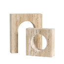 GobekUsa Arch Stone Geometry Ornament Modern Desk Decoration Artwork Statue Room Decor