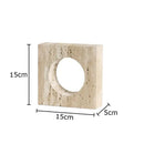 GobekUsa Arch Stone Geometry Ornament Modern Desk Decoration Artwork Statue Room Decor