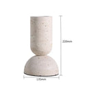 GobekUsa Archway Shape Travertine Sculpture Figurine Statue for Home Decor