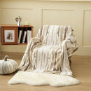 GobekUsa Arctic Velvet Faux Rabbit Throw Blanket | Cozy, Warm, & Luxurious Comfort Blanket